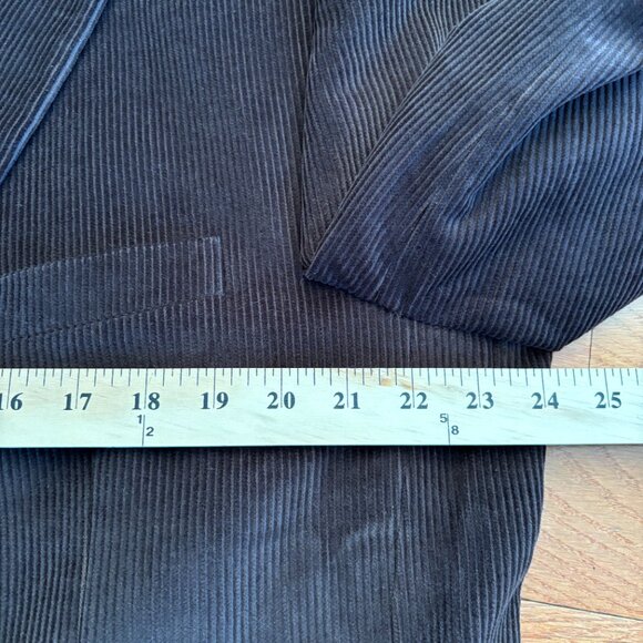 Lauren Ralph Lauren Blazer Mens 46L Dark Brown Corduroy‎ Jacket Sports Coat - Picture 5 of 9